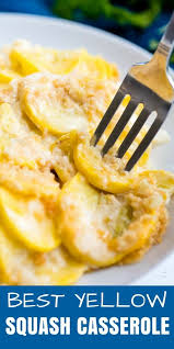The Best Squash Casserole Recipe Yellow Squash Recipes Yellow Squash Casserole Squash Casserole Recipes