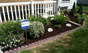 Trees give the yard and house a look of permanence, and soften the second story or roofline against the sky. Front Yard Landscape Design Pictures Front Of House