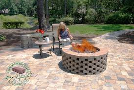 For the walkway and fire pit seating area this season, i skipped the paver sand for underneath the edgers. Diy Firepits Lowcountry Paver