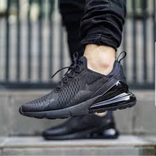 Nike Air Max 270 Mens Shoe Size 11 Triple Black Blackout New Fashion Clothing Shoes Accessories Mensshoes Athleticshoes Ebay Nike Air Max Nike Nike Air