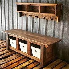 Maybe you would like to learn more about one of these? Amazon Com Rustic Farmhouse Three Cubby Bench Shelf Cubby Set Handmade
