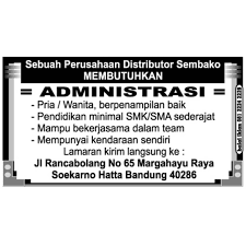 Ada perusahaan yang sedang membuka kesempatan lowongan kerja koran pikiran rakyat,sma, staf teknisi, kasir, accounting dan banyak yang ditampilkan di sini adalah iklan lowongan yang sesuai dengan kueri anda. Balaiiklan Com Home Facebook