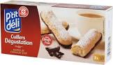 Biscuit Cuillere P'tit Deli Nappé Chocolat