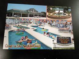 Check Out This Great New Post Card In Our Camp Store Mbtravelpark Myrtle Beach Travel Camping Vacations Beach Camping