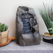 Remember to click on a photo to find out more about the designer's or architects' work. Buy Sunnydaze Stony Rock Waterfall Indoor Tabletop Fountain Mini Water Feature Interior Decor For Desk Bedroom Office Den Home And Living Room 11 Inch Online In Indonesia B089pt7dl4