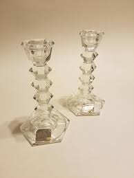 George heavy hurricane candle holders. Pin On Crystal Candle Holders