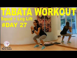 Il tabata system nasce come protocollo di allenamento cardiovascolare anaerobico sotto forma di interval training; Allenamento Tabata Squat Leg Lift Day27 Youtube Esercizi Tabata Cavolo Allenamento