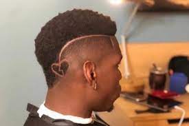 1.2 side fade hairstyle & new look. Manchester United Fans Left Baffled By Paul Pogba S Heartbreak Haircut Manchester Evening News