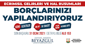 Borç yapılandırma ilk taksitinin son ödeme tarihi yaklaşıyor. Buyuksehir E Borcu Olanlar Icin Son Tarih 31 Ocak Sanliurfa Buyuksehir Belediyesi