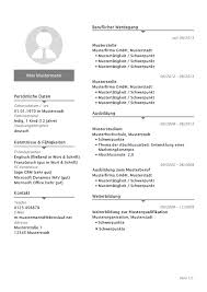 Der lebenslauf für einbürgerung muss in handschriftlicher form eingereicht werden. Lebenslauf Muster Lebenslauf Net