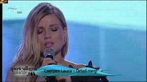 She is an actress, known for korhatáros szerelem (2017), keresztanyu (2021). Cserpes Laura Orizd Meg Sportcsillagok Galaestje 2014 12 18 Video Dailymotion