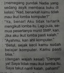 Jangan ikut nangis ini percobaan aku. Amanat Yang Terkandung Dalam Kutipan Drama Tersebut Adalaha Kita Harus Memiliki Rasa Percaya Brainly Co Id