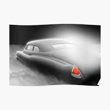 The sporty styling closely resembled the 1954 eldorado limited. 1950 Cadillac Posters Redbubble