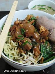 Resep Mie Ayam Jamur Bakso Resep Makanan Asia Resep Makanan Cina