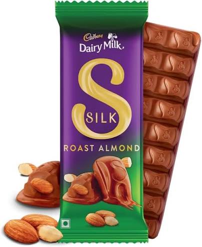 Cadbury dairy milk roasted almond milk