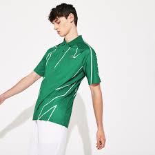 Djokovic pointed to the lacoste polo shirt said it has always been a signature product. Men S Lacoste Sport X Novak Djokovic Printed Breathable Polo Shirt Lacoste