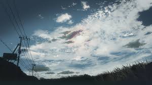I like how bright and chill this wallpaper is. 5 Centimeters Per Second Wallpaper Zerochan Anime Image Board