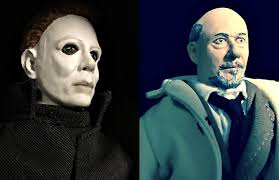 Distinctive Dummies Mego Halloween Michael Myers and Samuel Loomis 8" 36 of  75