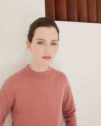 Maybe you would like to learn more about one of these? Cashmere Jumper With High Collar Old Rose Gladissio Comptoir Des Cotonniers