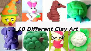 Check out our clay art selection for the very best in unique or custom, handmade pieces from our shops. 10 Clay Compilation Clay Art For Kids Diy Clay Modelling Competition Ideas Clay Art Ideas Youtube