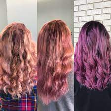 4 Wash 2 Washes And Day Dyed Purple Pink Hair And How It Fades Pink Purple Hair Pink Hair Purple Hair