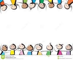 Clip Art Children Borders Kids Border Design Kids Border Design Coordinate Graphing Mystery Picture Art For Kids