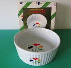 Vintage Kmart Porcelain Souffle Dish Made In Japan 1970s Etsy Souffle Dish Porcelain Dishes