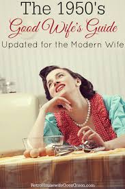 Tidying up is not a problem for such women. How To Be A Good Wife Good Wife S Guide Modernized