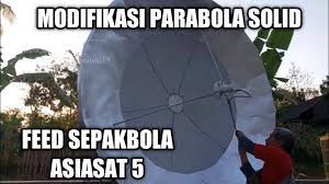 Cara Modif Parabola 9 Feet Jaring Menjadi Dish Solid 9 Feet Dengan Mudah By Reza Doang