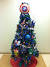 White Batman Christmas Tree