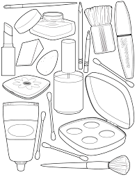 Print blank makeup face chart. Makeup Coloring Pages For Girls In 2020 Cute Coloring Pages Coloring Pages Coloring Pages For Girls Coloring Home