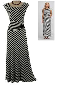 Black And White Striped Maxi Dress Plus Size Pin On Maxi Dresses