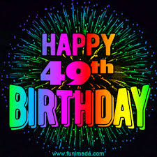 Happy 49th Birthday Animated Gifs Download On Funimada Com