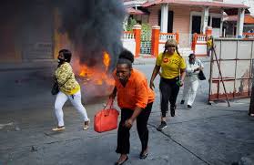Pòtoprens, pɔtopɣɛ̃s) is the capital and most populous city of haiti.the city's population was estimated at 987,311 in 2015 with the metropolitan area estimated at a population of 2,618,894. Haiti Braces For Unrest As President Moise Refuses To Step Down The New York Times