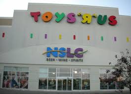 Nslc Liquor Store Inside Of A Toys R Us Cocktails Sign Liquor Store Wine And Spirits