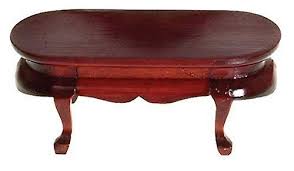 5.0 out of 5 stars. Dolls House Oval Mahogany Coffee Table Victorian Living Room Furniture Fruugo Ae