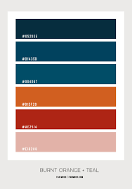 But make room for another smoldering trend that might just set your hair on fire. Burnt Orange Dark Coral Teal Bedroom For Modern Chic Looks