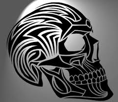 Stencil Skull Size A3 Mylar 125 Micron Made On Order Skull Wallpaper Skull Art Motorcycle Paint Jobs