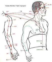 Triple Heater Meridian Lymph Massage Acupressure Hand