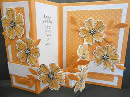 Make birthday cards, invitation cards, greeting cards yourself. Pin On Card Folds