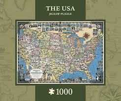 Usa map puzzle 1000 pieces. Masterpieces 71793 Usa Map Xplorer Maps Puzzle 44 1000 Pieces Buy Online In Maldives At Maldives Desertcart Com Productid 114224540