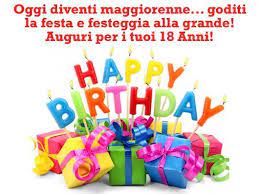 Auguri Per I Tuoi 18 Anni 537 Immagini Con Frasi Foto Cartoline Di Auguri Carte E Gif D Buon Compleanno Auguri Di Buon Compleanno Buon Compleanno Figlia