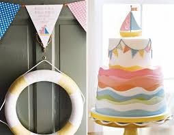 I can't believe my youngest is already over a year old! Row Your Boat First Birthday Party Hostess With The Mostess