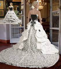 Eeewwwww Wedding Dresses Taffeta Ball Gowns Wedding Black White Wedding Dress
