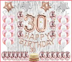When i was a teenager 30 seemed so old. 30th Birthday Decorations Rose Gold 30 Birthday Party Supplies Dirty 30 Party Ebay