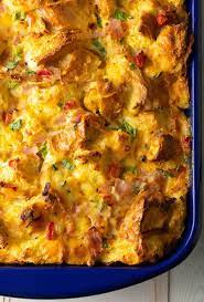 Fluffy Strata Recipe Overnight Breakfast Casserole In 2020 Strata Recipes Strata Recipes Breakfast Overnight Breakfast Casserole