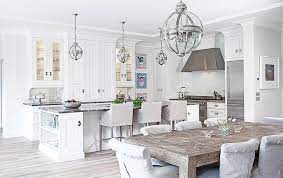 We are specialists in a painted french country style of furniture which includes dining tables, dining chairs, cupboards, sideboards, armoires, and everything else that goes in your dining room, kitchen, living room, bedroom, or home office. French Country Kitchen Kathy Kuo Home