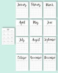 Click on a calendar below to get started and be sure to check out our other calendar styles that can help keep you organized. Printable Calendar 2021 2022 Desk Calendar Pdf Download Etsy Calendar Printables Monthly Calendar Printable Calendar Pages