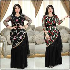 فستان تور مطرز مع استرتش حزام غير ثابت سعره 270 درهم متوفر S M L Xl Long Sleeve Dress Dresses With Sleeves Victorian Dress