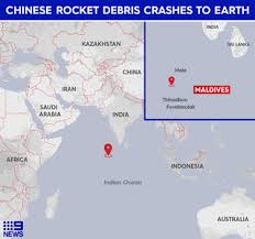 The chinese long march 5b rocket is expected to reenter earth's atmosphere around may 8. Dp8lazmqlrztam